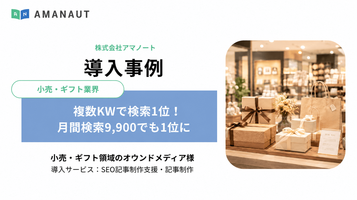 小売・ギフト業界